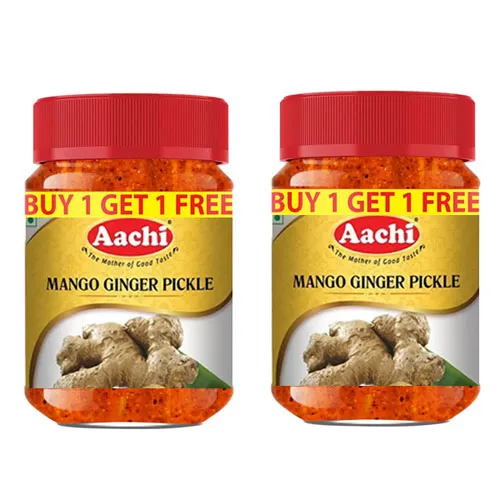 An image of Aachi mango ginger pickle