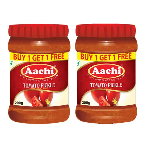 An  image of Aachi tomato pickle