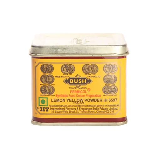 An image of Bush Lemon yellow powder