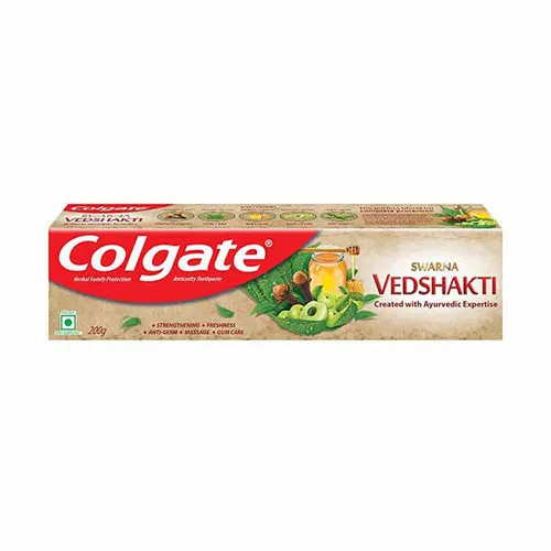 An image of Colgate Swarna Vedsakthi toothpaste