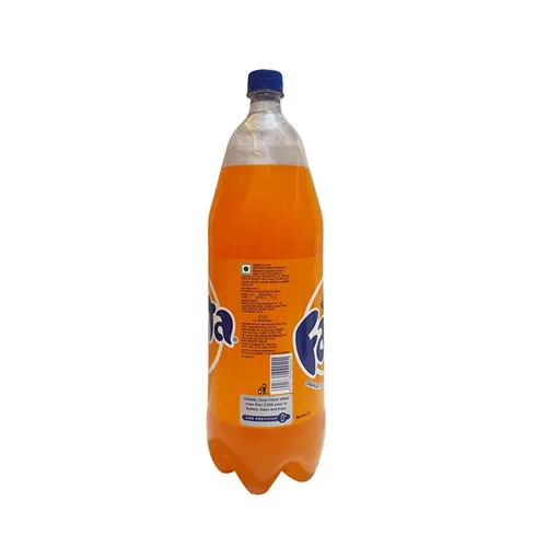 Backside image of Fanta Orange Flavor