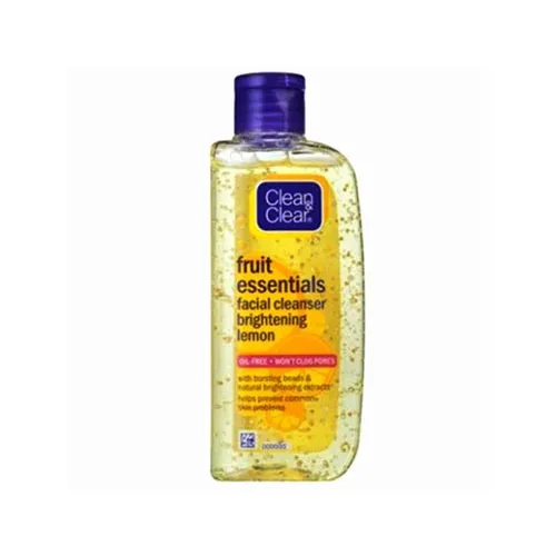 An image of Clean & Clear Fruit Essentials  Brightening Lemon  Facial Cleanser