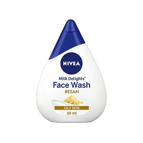 An image of Nivea  Oily Skin  Milk Delights Besan Face Wash
