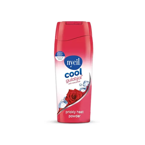 An image of Nycil  Cool Gulabjal  Prickly Heat Talcum Powder
