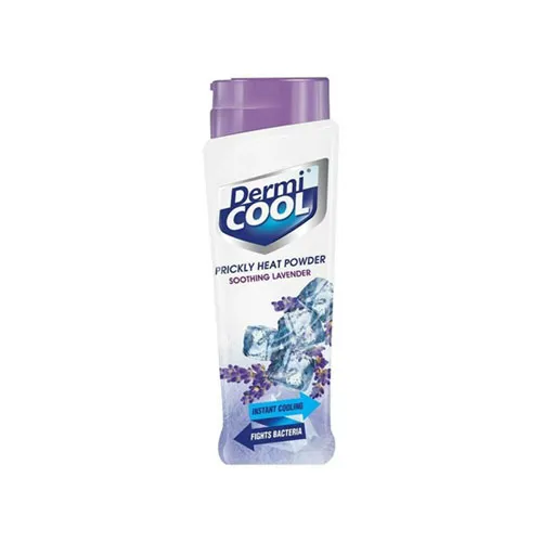 An image of Dermi Cool Prickly Heat Powder  Soothing Lavender