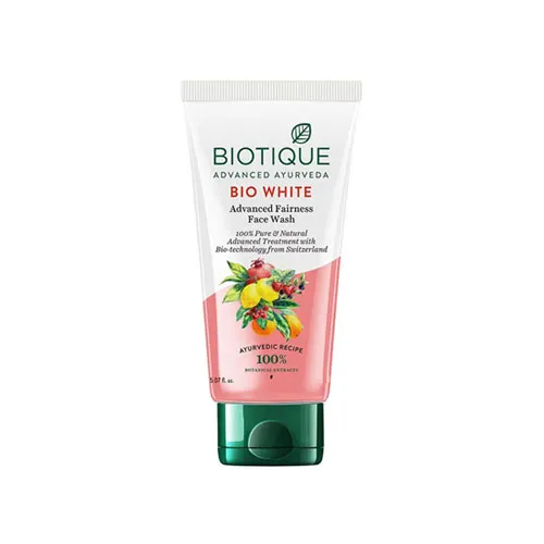 An image of Biotique  Bio White Advanced Fairness Face Wash