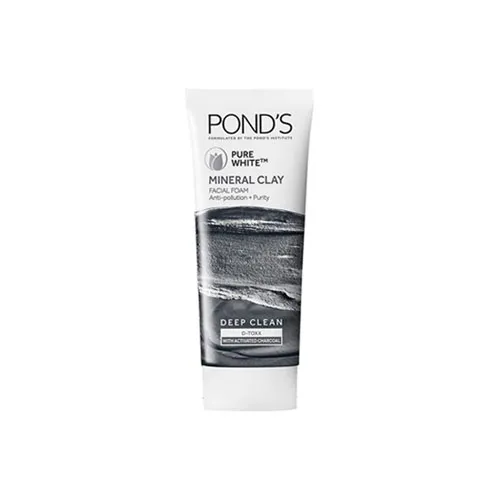 An image of Pond’s  Pure White  Mineral Clay Facial Foam