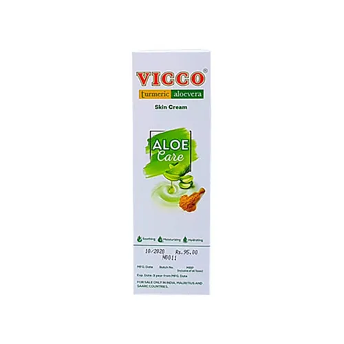 An image of Vicco Turmeric & Aloe vera Cream