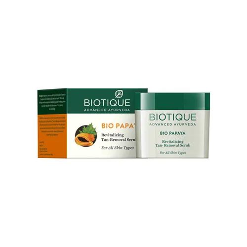 An image of Biotique Bio Papaya Revitalizing Tan-Removal Scrub