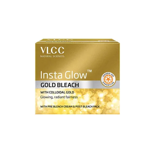 An image of VLCC Insta Glow Gold Bleach