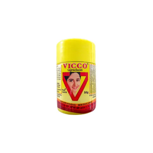 An image of Vicco Vajradanti Ayurvedic Tooth Powder