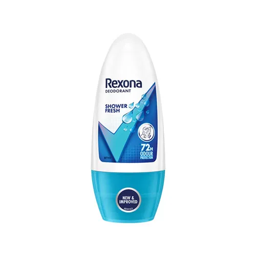 An image of Rexona Shower Fresh Underarm Roll On Deodorant For Women