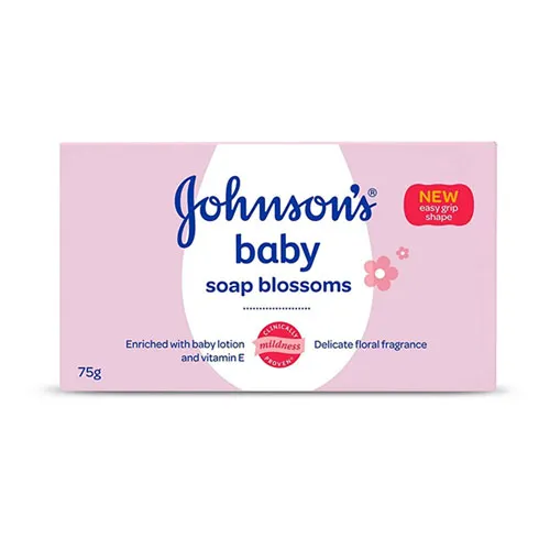 An image of Johnson Baby Blossoms soap 