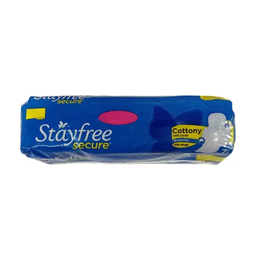 An image of Stayfree Secure Cottony Xl 7pads