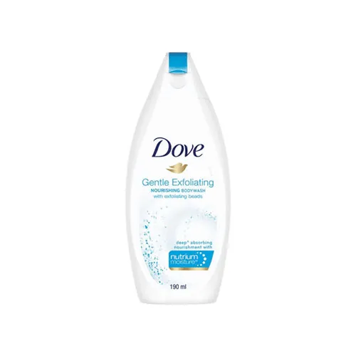 An image of dove gentle exfoliating nourishing body wash