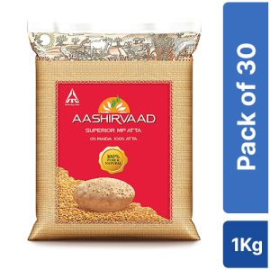 Ashirvaad Atta 1Kg 30Kg Bag